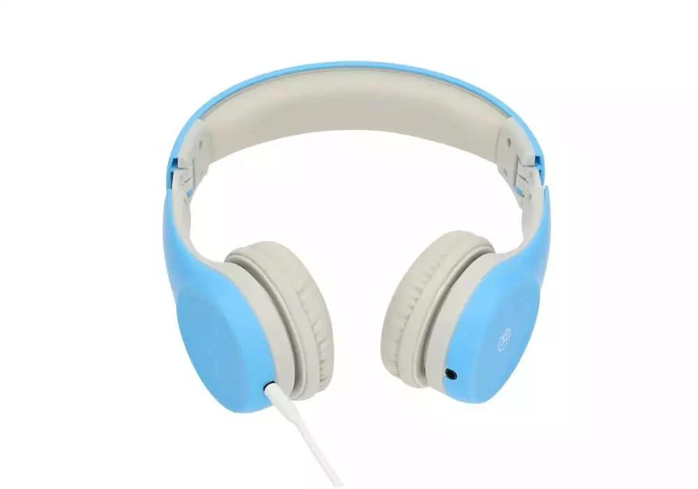 RadioShack Kids Wired Headphones (3304457) - Child-Safe Volume, 3.5mm Plug, Blue
White