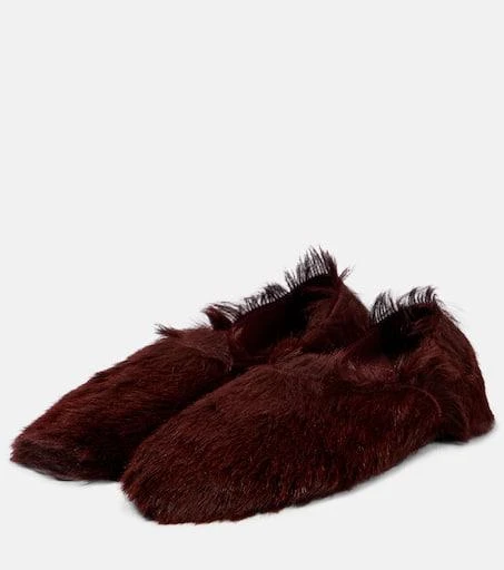 Jil Sander Calf hair flats 4
