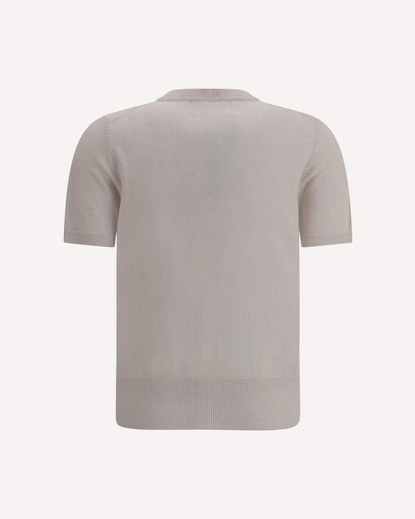 Extreme Cashmere Short-sleeve Cardigan