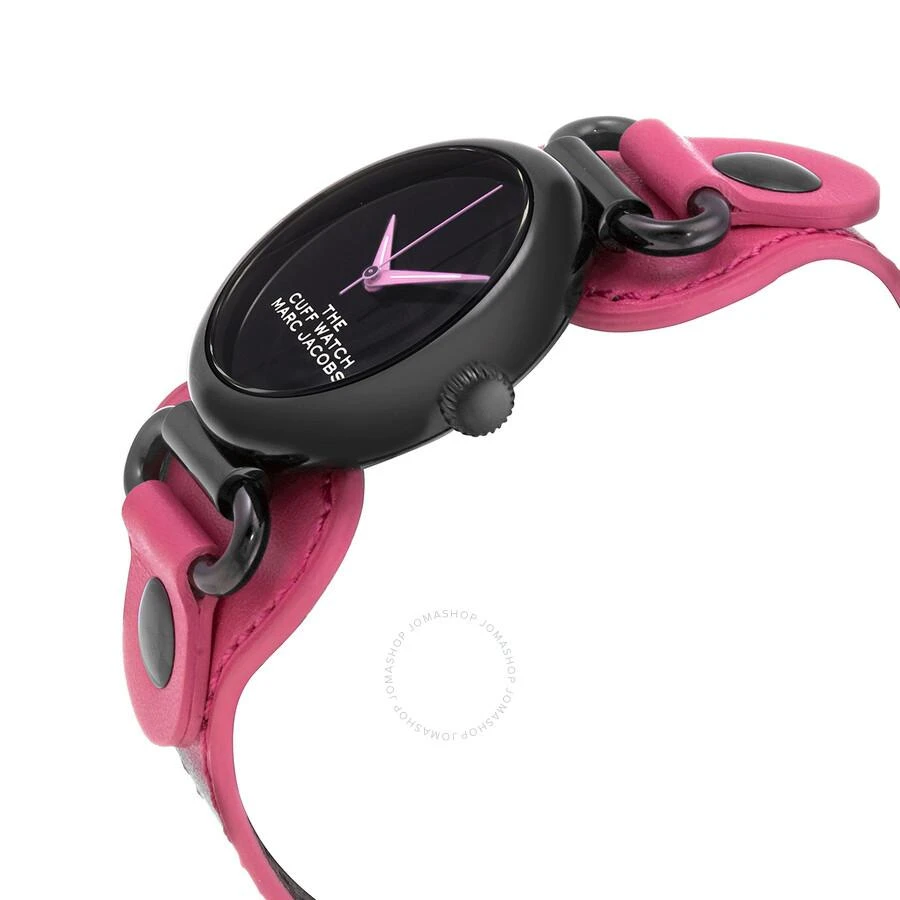 Marc Jacobs The Cuff Quartz Black Dial Ladies Watch MJ0120179296 2