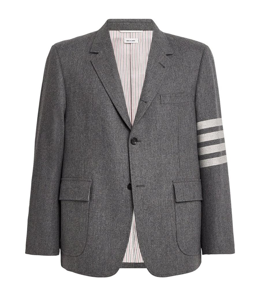 Thom Browne Unstructured Straight-Fit Blazer