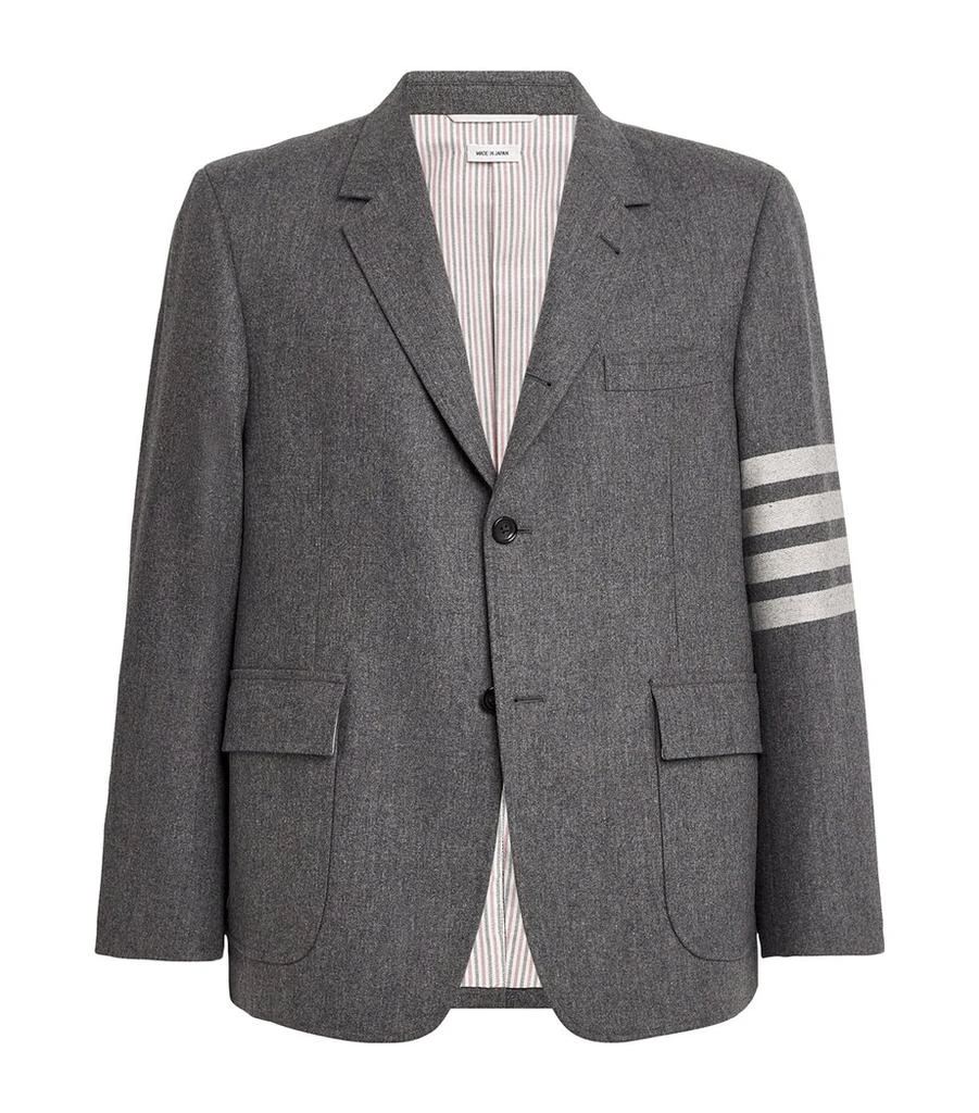 Thom Browne Unstructured Straight-Fit Blazer 1
