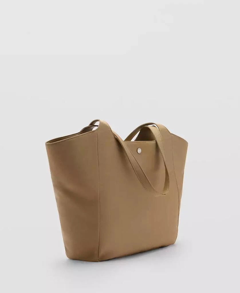 Mango Women's Double Handles Nylon Bag 2