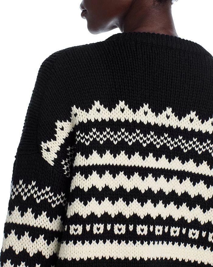 Velvet by Graham & Spencer Maywood Wool Blend Fair Isle Sweater 4