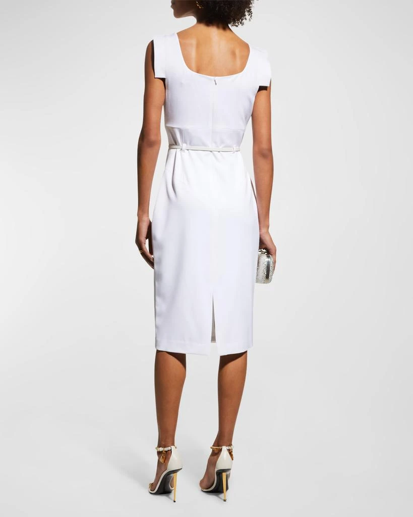 Black Halo Jackie O Sleeveless Sheath Dress 4