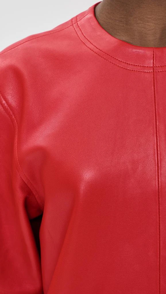 CO Oversized Leather Shirt 6