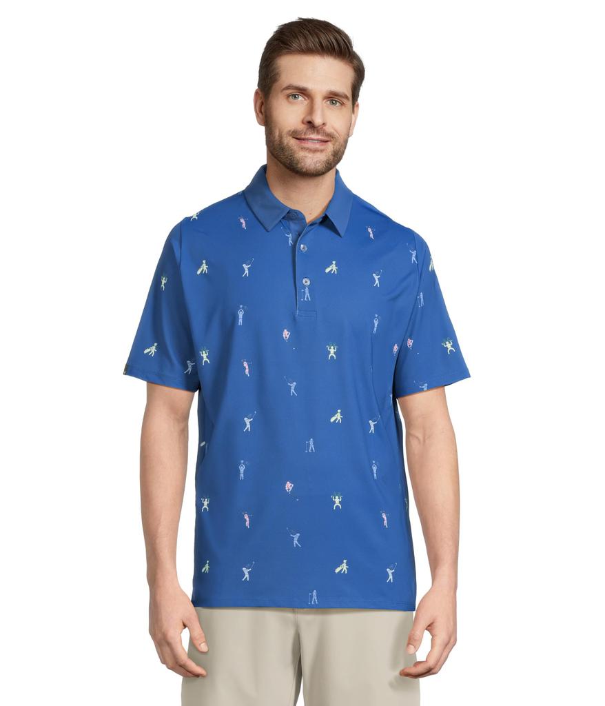Callaway Time Lapse Print Polo