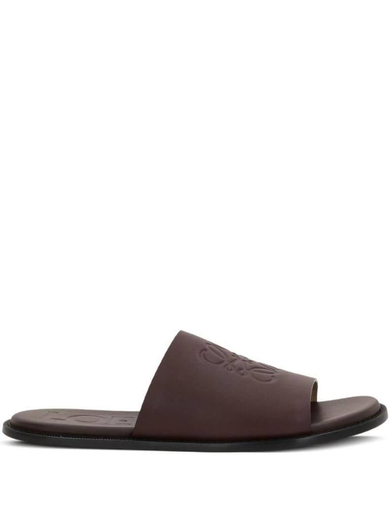 Loewe LOEWE x Paula's Ibiza Flex Anagram Leather Slide