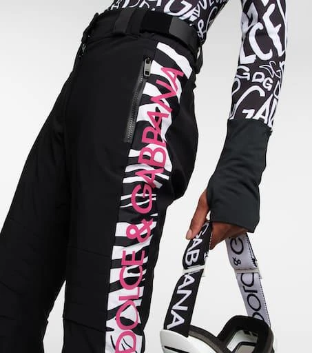 Dolce & Gabbana Zebra-print ski pants 4