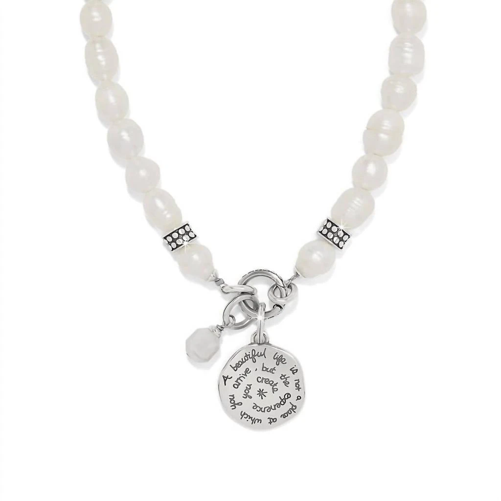 Brighton Brighton - Women
s Token Charm Pearl Necklace 3
