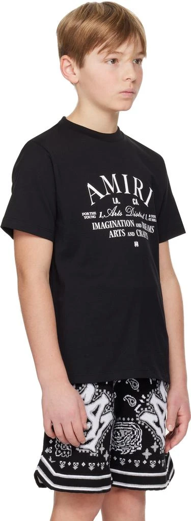 AMIRI Kids Black 'Arts District' T-shirt 2