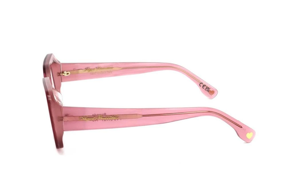L'Agent by Agent Provocateur Agent Provocateur Rectangular Frame Full Rim Sunglasses 3