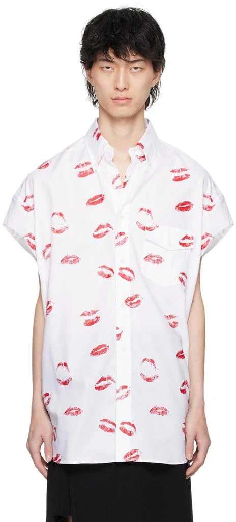 TAKAHIROMIYASHITA TheSoloist. White Lip Shirt 1