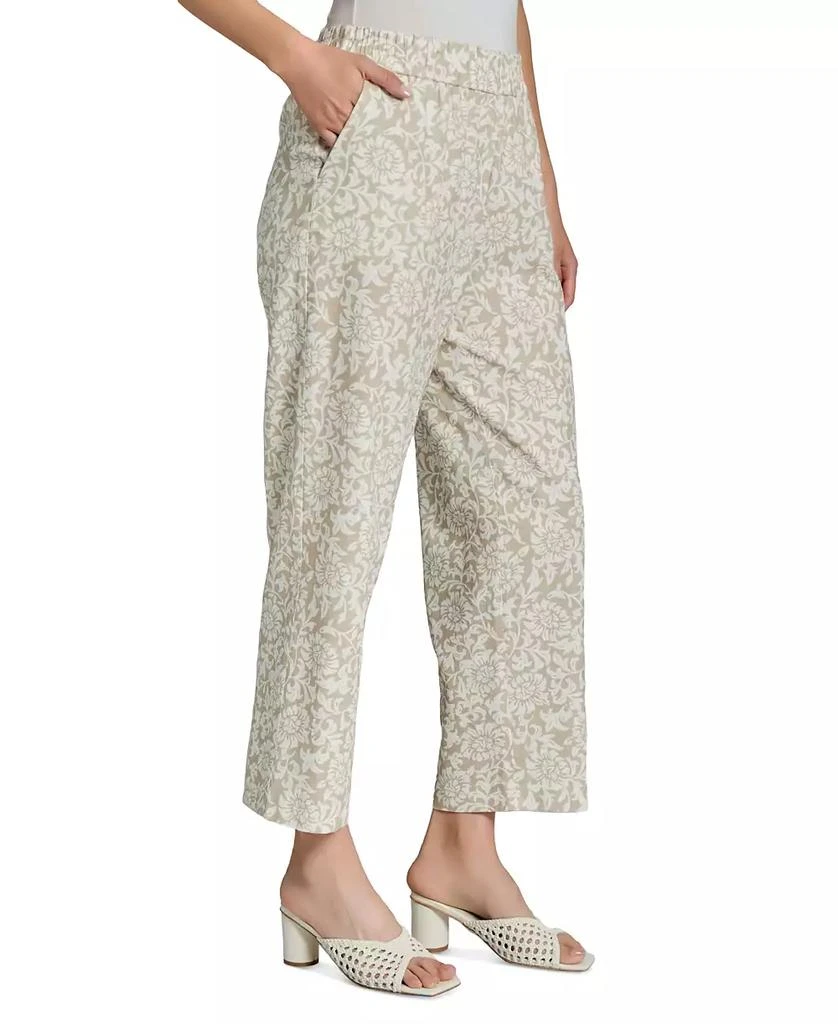 JONES NEW YORK Petite Printed Pull-On Cropped Pants 2