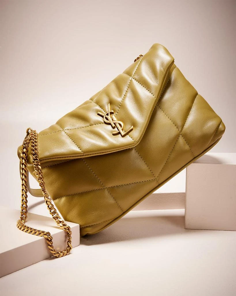 Yves Saint Laurent Lou Puffer Toy YSL Crossbody Bag in Quilted Leather 2