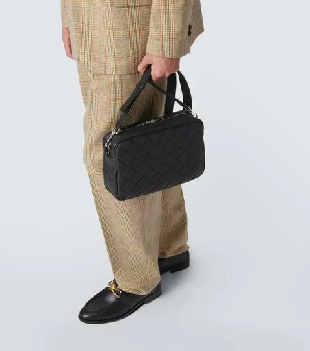 Bottega Veneta Intrecciato leather camera bag 2