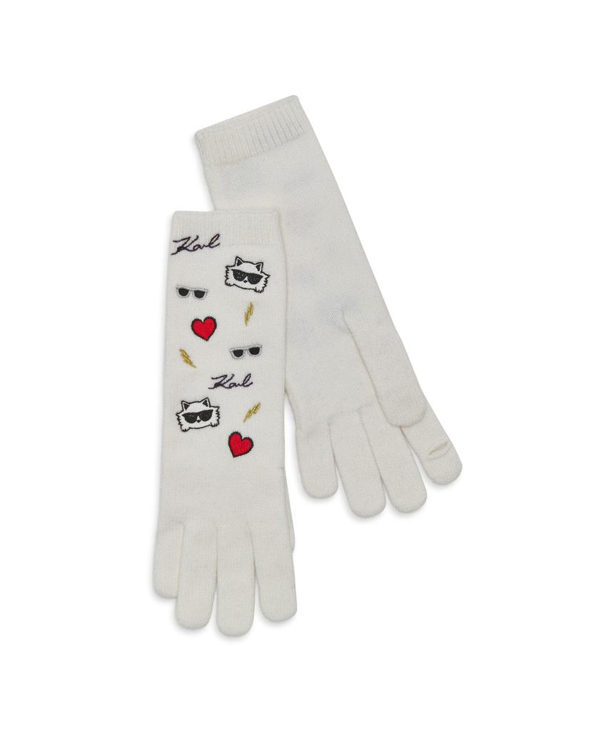 Karl Lagerfeld Paris CATE PINS EMBROIDERY GLOVE