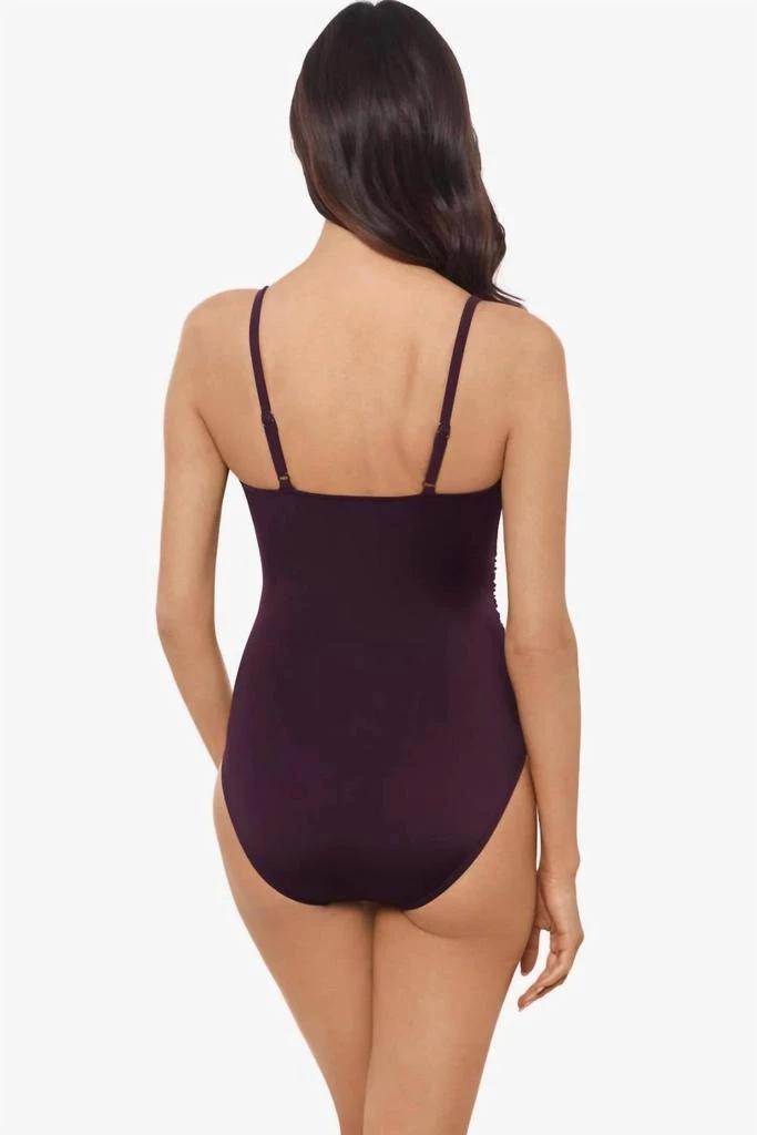 Magicsuit Isabel One Piece Swimsuit In Prune 2