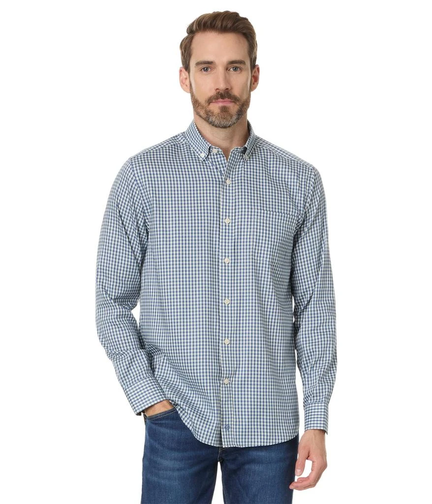 Johnston & Murphy Xc4 Outlined Grid Shirt 1