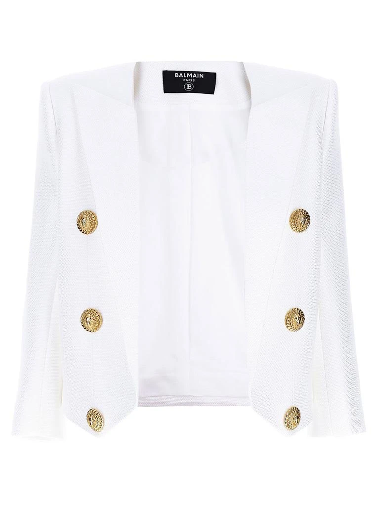 Balmain Balmain Long Sleeved Buttoned Blazer 1