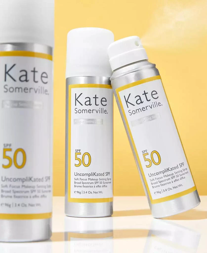 Kate Somerville UncompliKated Soft Focus Makeup Setting Spray SPF 50, 3.4 oz. 3