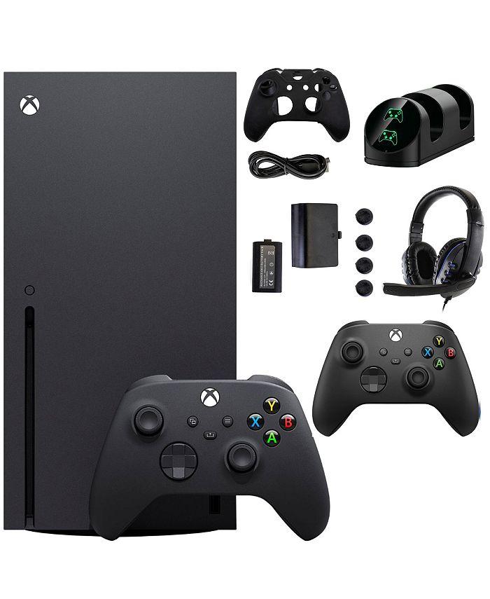 Microsoft Xbox Series X 1TB Console with Extra Black Controller and Accessories Kit