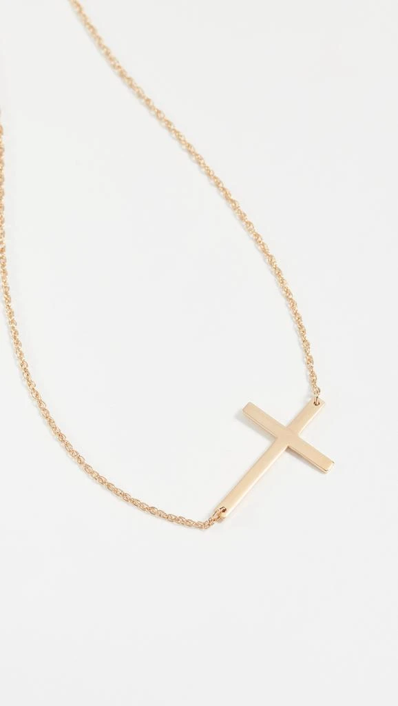 Jennifer Zeuner Horizontal Cross Necklace 1