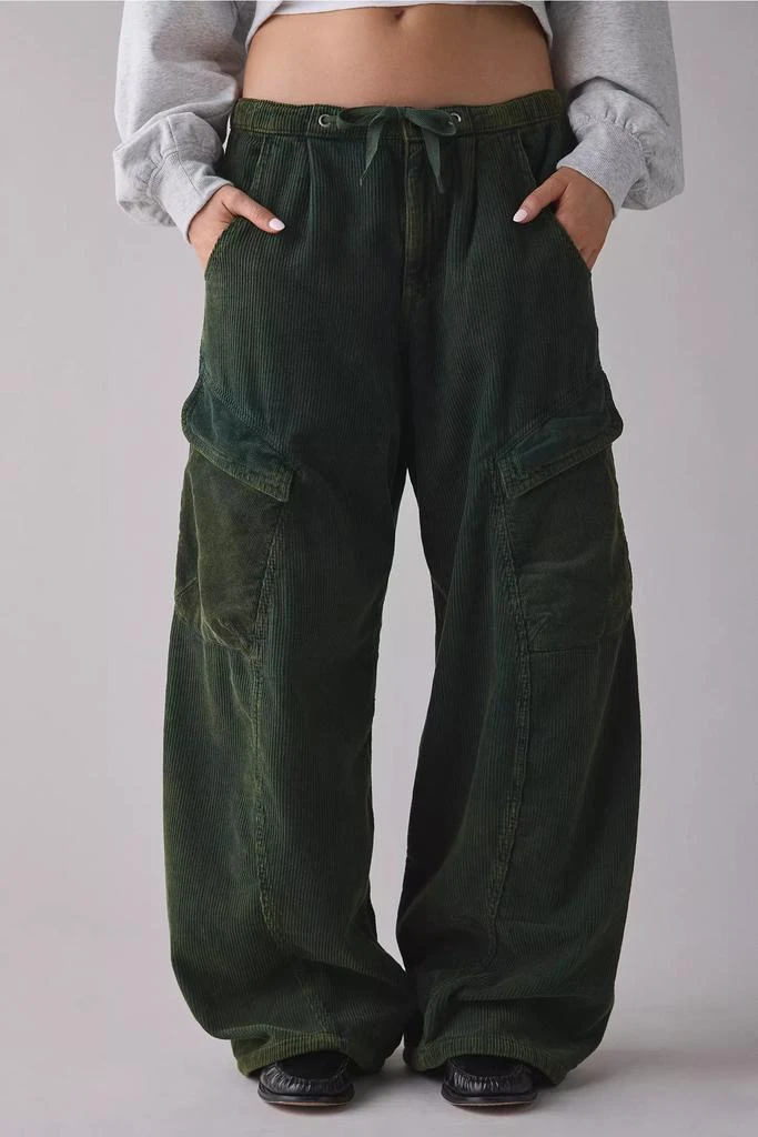 BDG BDG Station Cocoon Corduroy Baggy Barrel Leg Cargo Pant 1