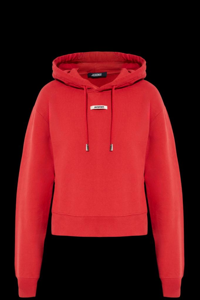 Jacquemus Jacquemus Logo Embroidered Drawstring Hoodie