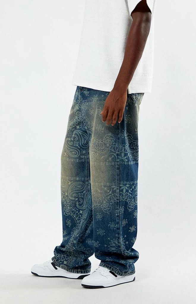 PacSun Bandana Extreme Baggy Jeans 3