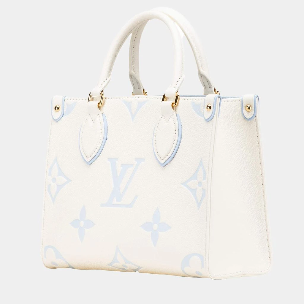 Louis Vuitton Louis Vuitton Blue/White Monogram Empreinte Giant Onthego PM 2