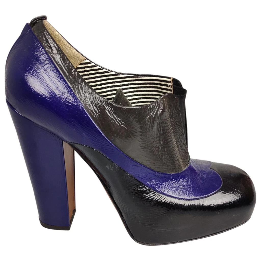 Moschino Moschino Patent leather ankle boots 1
