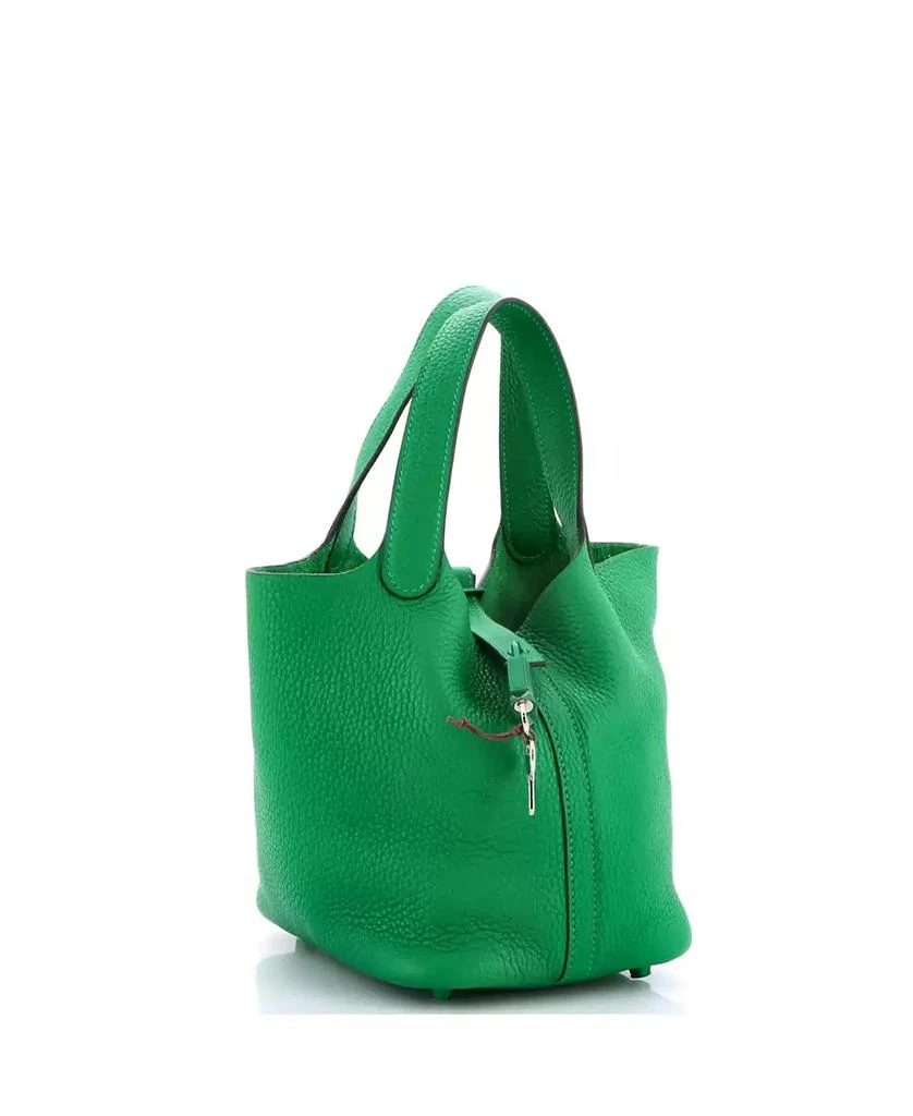 Pre-Owned HERMÉS PM Monochrome Picotin Lock Bag Clemence 2