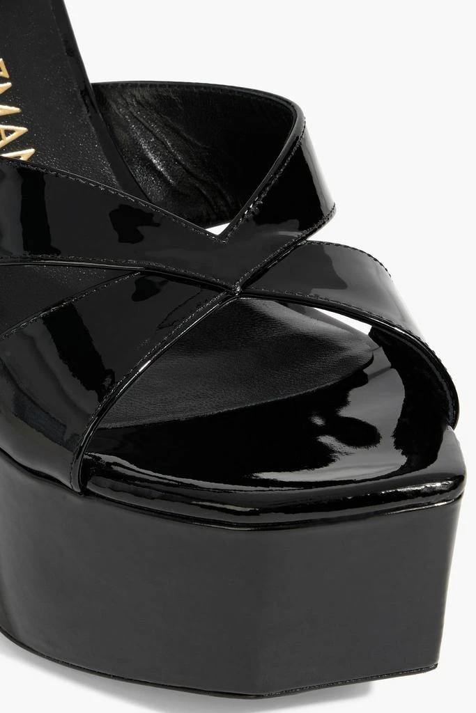 Stuart Weitzman Miami patent-leather platform sandals 4