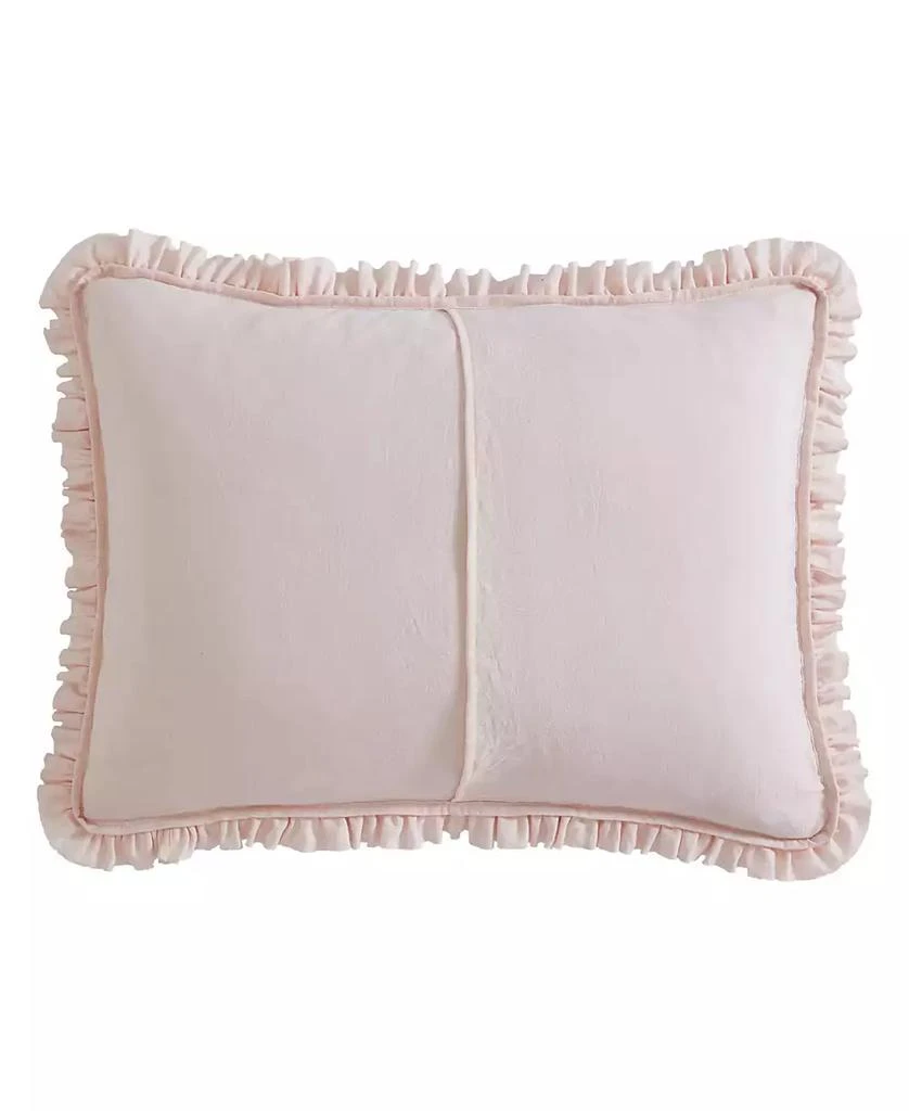 Laura Ashley Hailee Microfiber 3 Piece Quilt Set 9