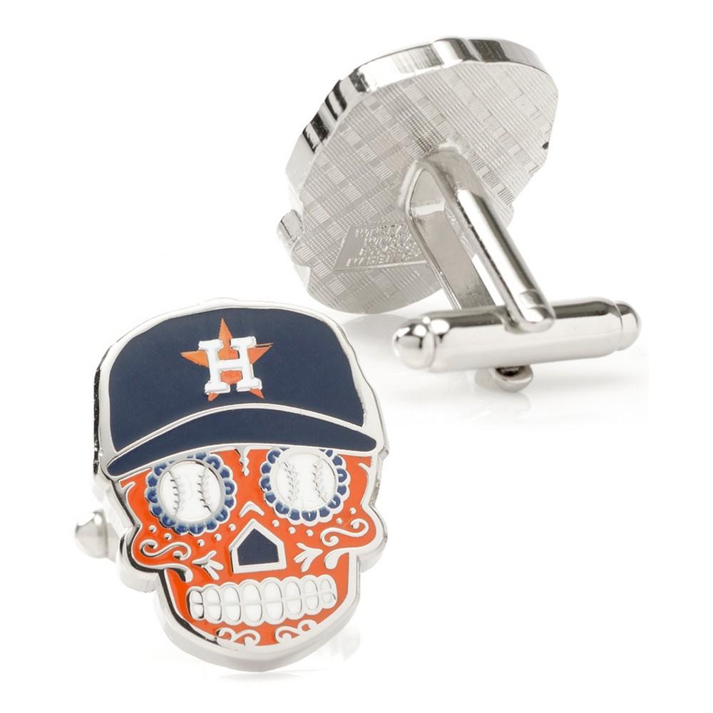 MLB Men's Houston Astros Sugar Skull Cufflinks