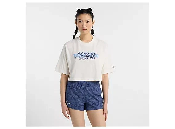 New Balance NB Nationals Outdoor Reimagined Oversized Waist T-Shirt 2