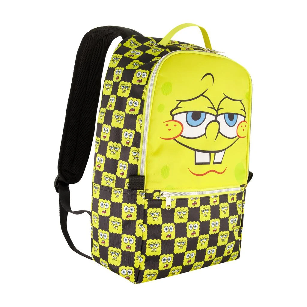 Concept One SPONGEBOB CHECKERED BIG FACE BACKPACK 2
