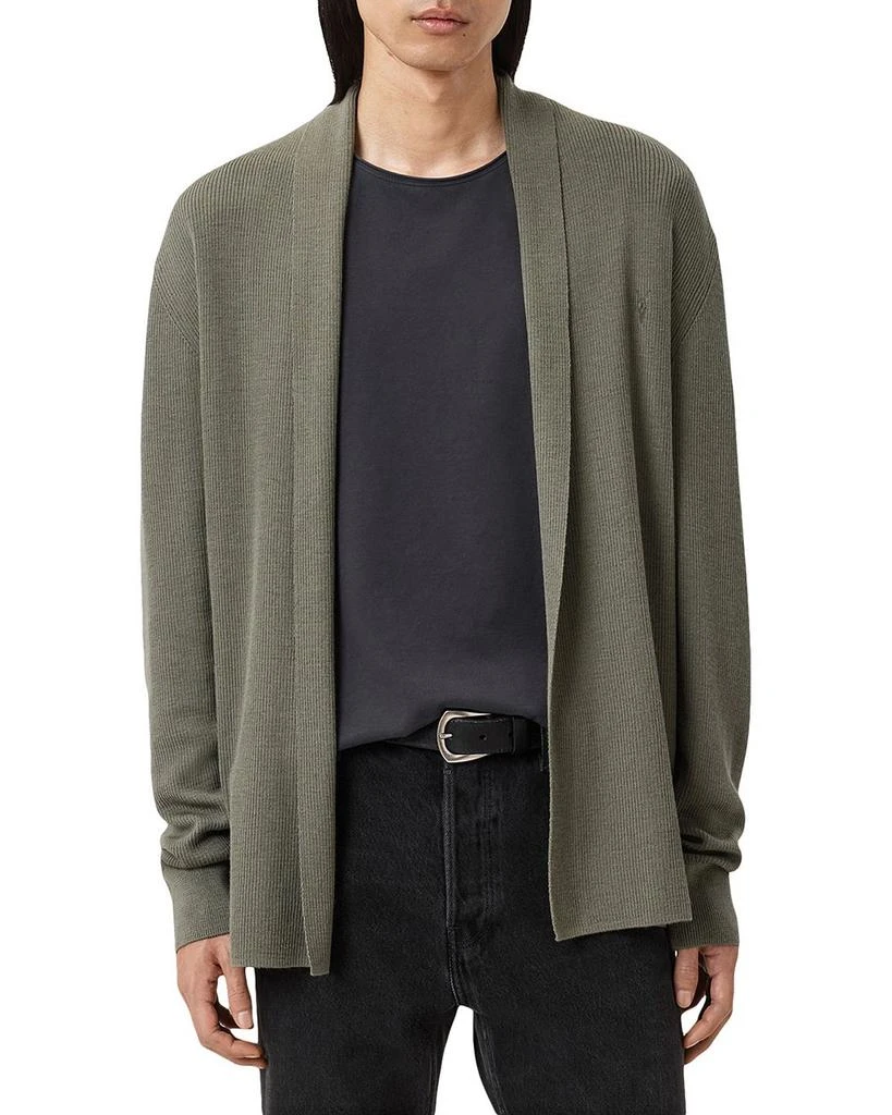 ALL SAINTS Mode Regular Fit Merino Wool Open Cardigan Sweater from Bloomingdale's