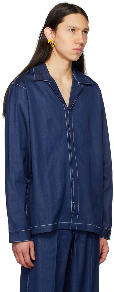 SUNNEI Blue Regular Shirt