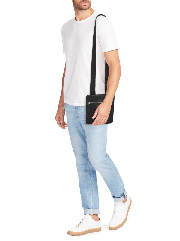 Bally Telford Logo Striped Crossboday Bag