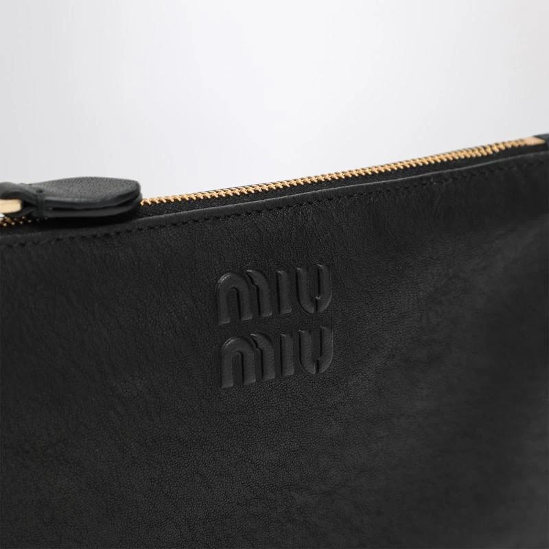 Miu Miu Mini pouch black in nappa 6