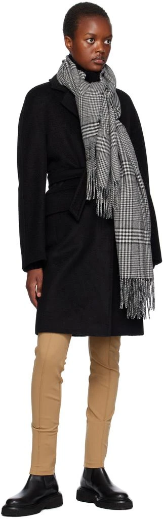 Max Mara Black Bingo Coat 4