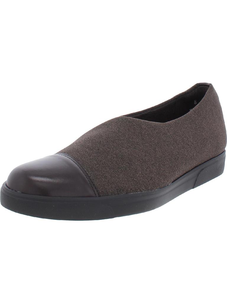 Munro Plum Womens Lightweight Slip-On Ballet Flats