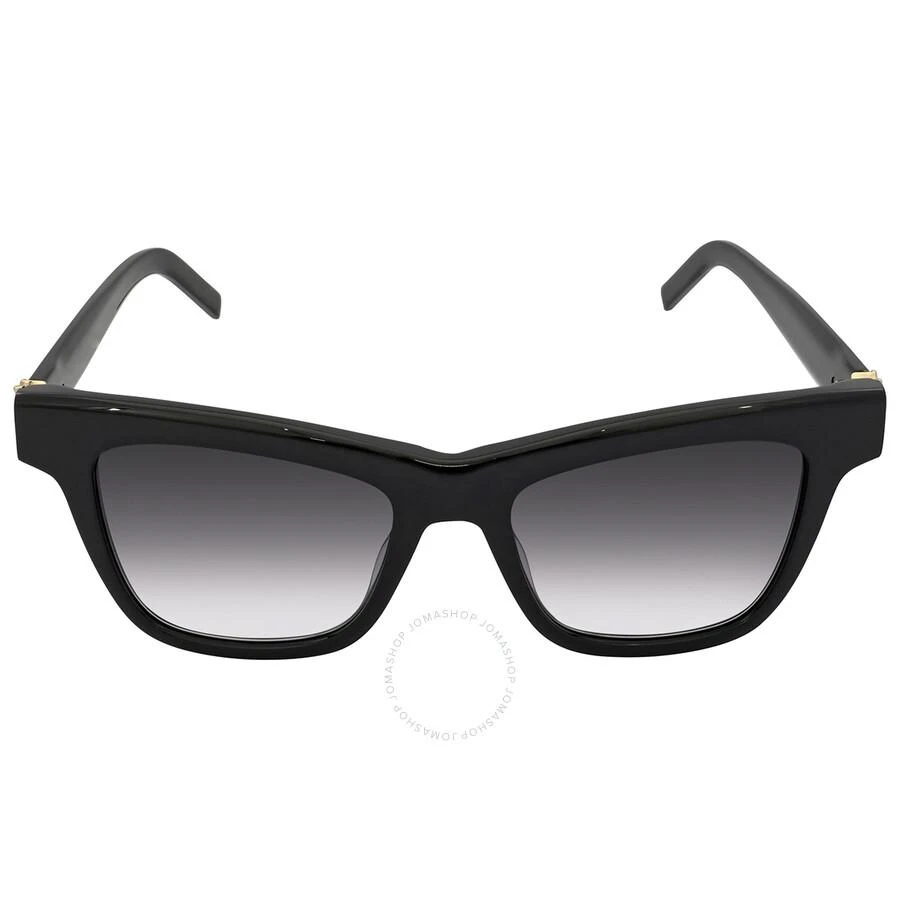 Yves Saint Laurent Grey Gradient Square Unisex Sunglasses SL M106 002 52 1
