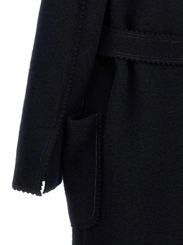 Max Mara Max Mara Jene Tied-Waist Mid-Length Coat 4