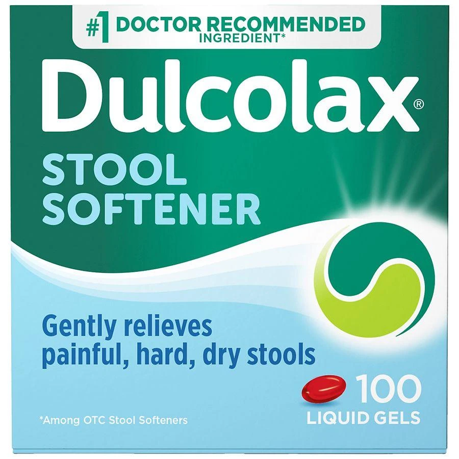 Dulcolax Stool Softener Laxative Liquid Gel Capsules