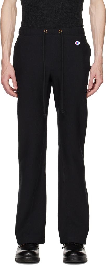 n.hoolywood Black Champion Edition Lounge Pants