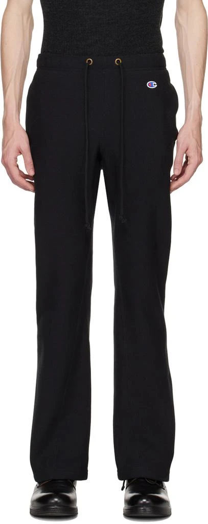 n.hoolywood Black Champion Edition Lounge Pants 1