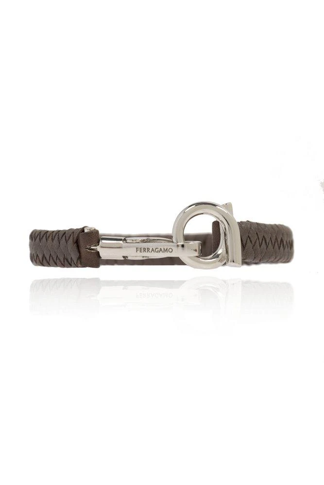 Salvatore Ferragamo Ferragamo Gancini Plaque Bracelet 1